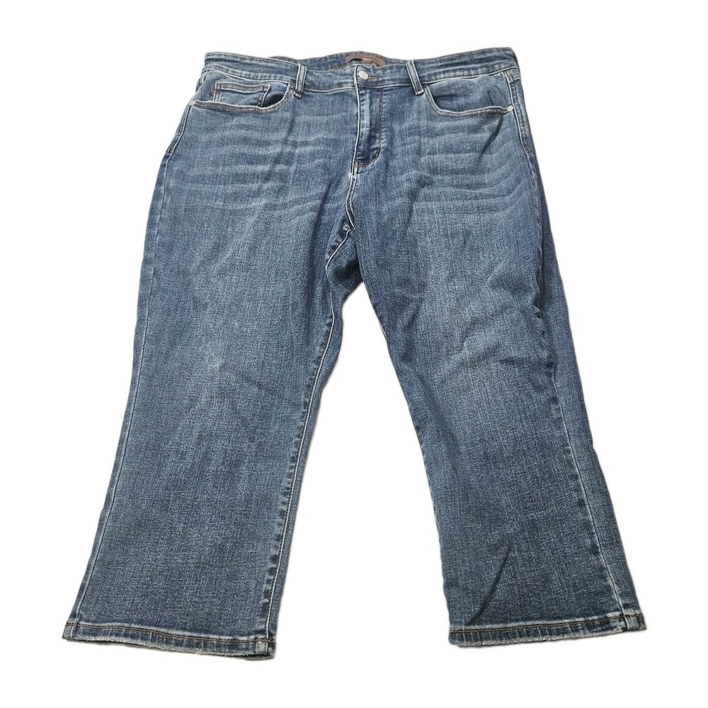 Judy Blue Capris Women's Blue Jeans Size 22W Soft Material